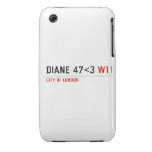 DIANE 47<3  iPhone 3G/3GS Cases iPhone 3 Covers
