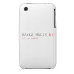 Kayla malik  iPhone 3G/3GS Cases iPhone 3 Covers