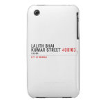 LALITH BHAI KUMAR STREET  iPhone 3G/3GS Cases iPhone 3 Covers