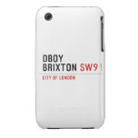 DBOY BRIXTON  iPhone 3G/3GS Cases iPhone 3 Covers
