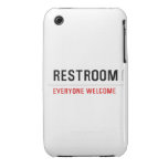 Restroom  iPhone 3G/3GS Cases iPhone 3 Covers