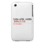 CASA AZUL LAGOA   iPhone 3G/3GS Cases iPhone 3 Covers
