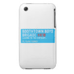 boothtown boys  brigade  iPhone 3G/3GS Cases iPhone 3 Covers