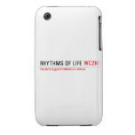 Rhythms of Life  iPhone 3G/3GS Cases iPhone 3 Covers
