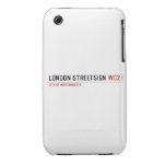 london streetsign  iPhone 3G/3GS Cases iPhone 3 Covers