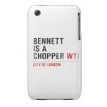 BENNETT IS A CHOPPER  iPhone 3G/3GS Cases iPhone 3 Covers