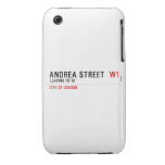 Andrea street   iPhone 3G/3GS Cases iPhone 3 Covers