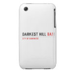 darkest hill  iPhone 3G/3GS Cases iPhone 3 Covers