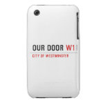 OUR DOOR  iPhone 3G/3GS Cases iPhone 3 Covers