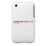 Rimmington Place  iPhone 3G/3GS Cases iPhone 3 Covers