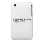 Dj shimtonic reloaded Tembisa 1632  iPhone 3G/3GS Cases iPhone 3 Covers