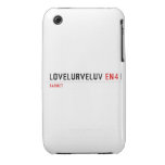 Lovelurveluv  iPhone 3G/3GS Cases iPhone 3 Covers