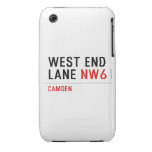 West End  Lane  iPhone 3G/3GS Cases iPhone 3 Covers