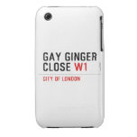 GAY GINGER CLOSE  iPhone 3G/3GS Cases iPhone 3 Covers