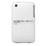 welcome hall lane  iPhone 3G/3GS Cases iPhone 3 Covers