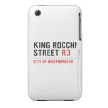king Rocchi Street  iPhone 3G/3GS Cases iPhone 3 Covers