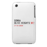 Sonia olive heights  iPhone 3G/3GS Cases iPhone 3 Covers