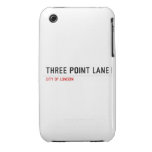 THREE POINT LANE  iPhone 3G/3GS Cases iPhone 3 Covers