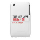 turner ave   iPhone 3G/3GS Cases iPhone 3 Covers