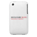 Crefeld Close  iPhone 3G/3GS Cases iPhone 3 Covers