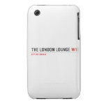 The London Lounge  iPhone 3G/3GS Cases iPhone 3 Covers