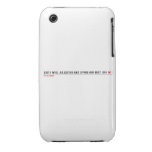 Quite well adjusted and living her best life  iPhone 3G/3GS Cases iPhone 3 Covers