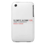 Olympic Avenue  iPhone 3G/3GS Cases iPhone 3 Covers