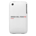 Crouch Hall Road  iPhone 3G/3GS Cases iPhone 3 Covers