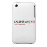 Cassper ave  iPhone 3G/3GS Cases iPhone 3 Covers