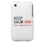 KEEP  CALM  iPhone 3G/3GS Cases iPhone 3 Covers
