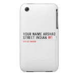 Your Name Arshad  Street Indian  iPhone 3G/3GS Cases iPhone 3 Covers
