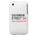 Shannan Street  iPhone 3G/3GS Cases iPhone 3 Covers