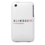 O-L-I-W-O-O-D  iPhone 3G/3GS Cases iPhone 3 Covers