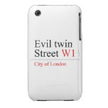 Evil twin Street  iPhone 3G/3GS Cases iPhone 3 Covers