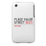 Place value Street  iPhone 3G/3GS Cases iPhone 3 Covers