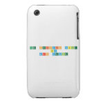 The periodic Table
 by
 Mrs Devine  iPhone 3G/3GS Cases iPhone 3 Covers