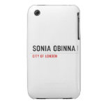 SONIA OBINNA  iPhone 3G/3GS Cases iPhone 3 Covers