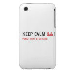 Keep calm  iPhone 3G/3GS Cases iPhone 3 Covers