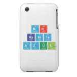 Mr
 RANITA 
 Azul  iPhone 3G/3GS Cases iPhone 3 Covers