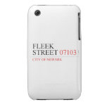 Fleek Street  iPhone 3G/3GS Cases iPhone 3 Covers