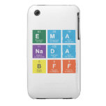 ema
 nada
 bff  iPhone 3G/3GS Cases iPhone 3 Covers
