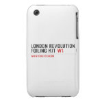 London revolution foiling Kit  iPhone 3G/3GS Cases iPhone 3 Covers