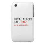 ROYAL ALBERT HALL  iPhone 3G/3GS Cases iPhone 3 Covers