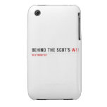 Behind the scot's  iPhone 3G/3GS Cases iPhone 3 Covers