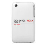 GiGi savge   iPhone 3G/3GS Cases iPhone 3 Covers