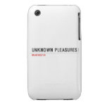 unKNOWN PLEASURES  iPhone 3G/3GS Cases iPhone 3 Covers