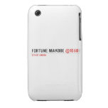 FORTUNE MAKOBE  iPhone 3G/3GS Cases iPhone 3 Covers
