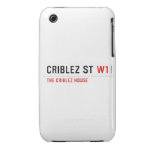 Criblez st  iPhone 3G/3GS Cases iPhone 3 Covers