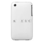 Be Kind  iPhone 3G/3GS Cases iPhone 3 Covers