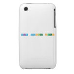 FELIZ CUMPLE HUGO
   iPhone 3G/3GS Cases iPhone 3 Covers